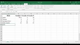 Grade 3 Edit Spreadsheet and Calculation screenshot 5