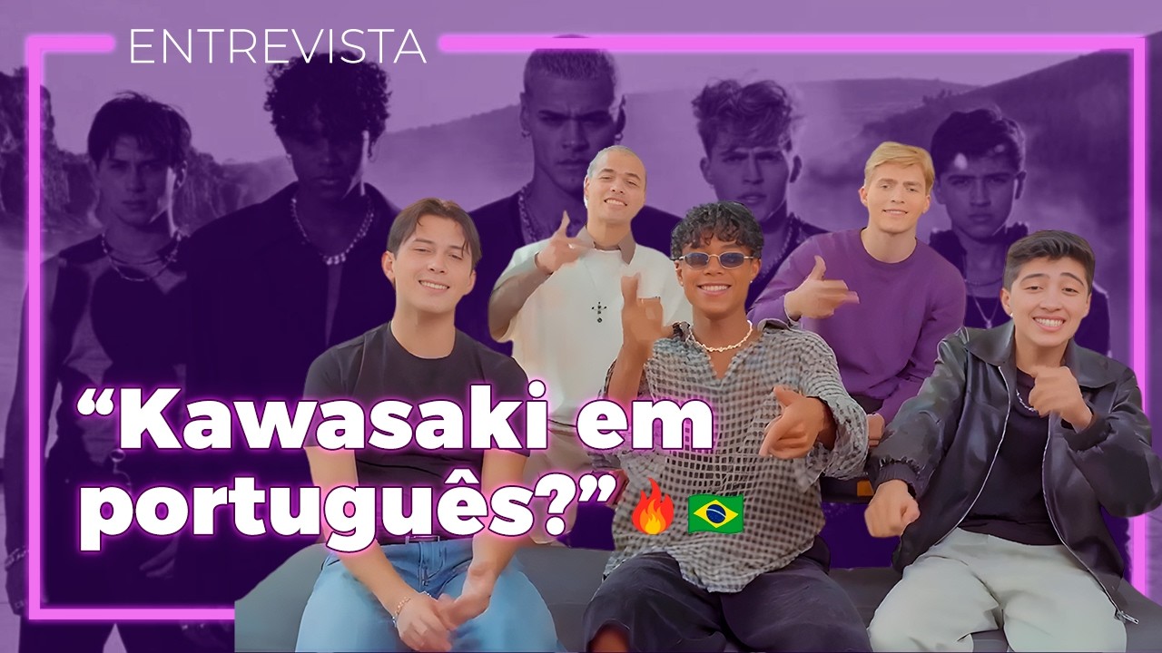 SANTOS BRAVOS fala sobre primeiro prêmio, contato com os fãs e canta KAWASAKI EM PORTUGUÊS