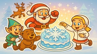 The Snowflake Blessing Cake – Lumi and Teddy’s Magical Winter Bake ❄️🍰✨