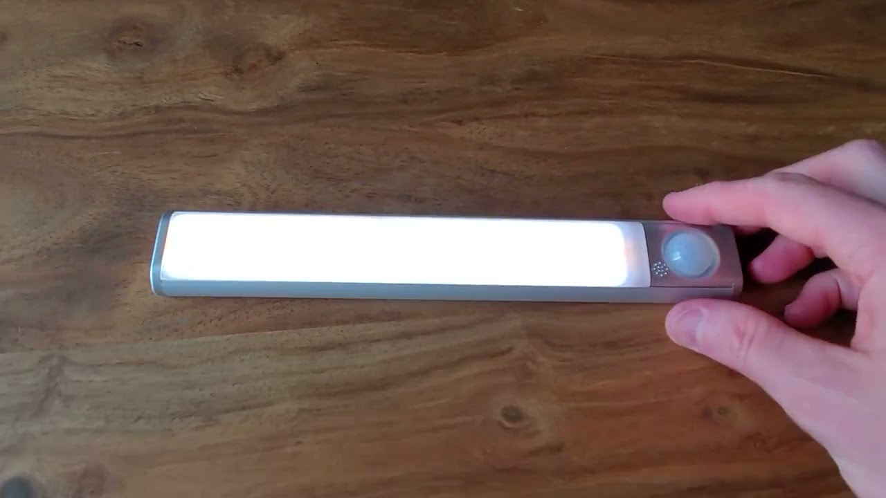 Lampe LED Placard ERAY à Détecteur de Mouvement - Comment éclairer