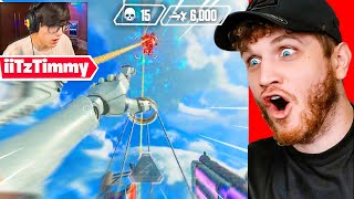 Apex NOOBS react to BEST MOVEMENT clips of ALL TIME!!