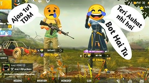 RANDOM PLAYER CALL ME NOOB AND I CHALLENGE FOR ROOM | PUBG MOBILE | RaYDoN Gaming