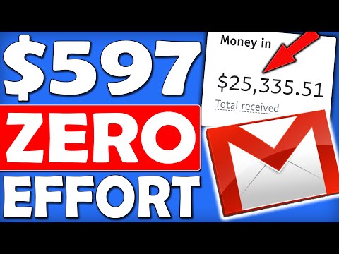 Make $597 Sending Emails With ZERO EFFORT New Method To Make Money Online Daily!