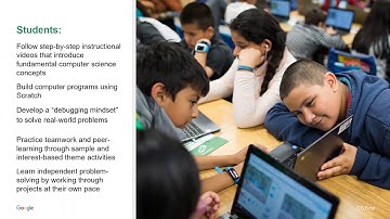 Pitch Your Passion: Learn to code using Google CS First and Scratch Webinar 7-24-19