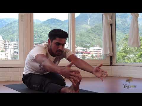 Ardha Baddha Padma Paschimottanasana