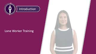 Lone Worker Training - Course Demo Video - Human Focus International