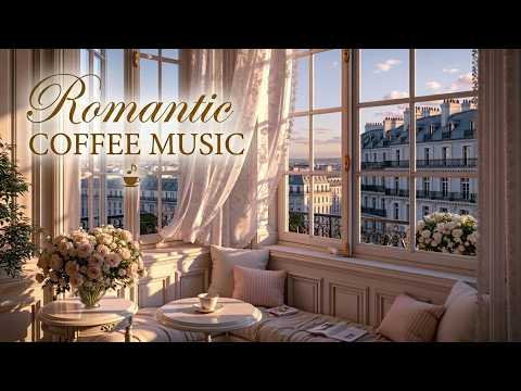 Romantic Parisian Cafe Music ~ Bossa Nova Jazz for Coffee & Relaxing Evening 🎵