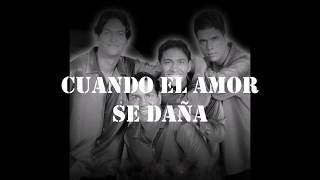 Video thumbnail of "Cuando el amor se daña - Rikarena Letra"