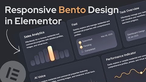 How To Create a Responsive Bento Grid in Elementor | Complete Tutorial