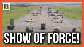 Famous Show of Force! U.S. Marines Stationed in Okinawa Demonstrate Combat Readiness Wealth