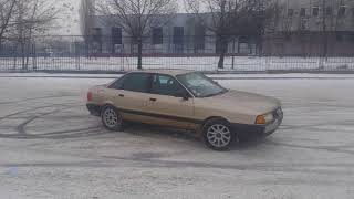 Audi 80 B3 1.8S snow fun