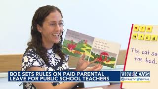 New law gives NC public school teachers paid parental leave