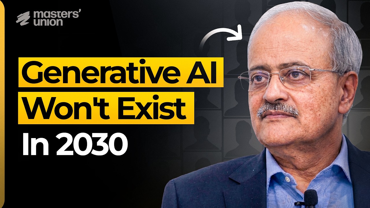 Ex-Ashok Leyland MD Explains Why Generative AI May Not Exist By 2030