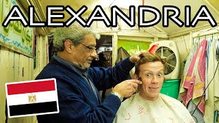 First Impressions of ALEXANDRIA, EGYPT! Cow Brains & Street Haircuts Travel Vlog