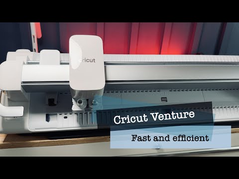 Cutting Cardstock with Cricut Venture: Intricate Cuts, Scoring