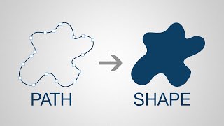 Convert Path to Shape (SOLVED!) | Photoshop