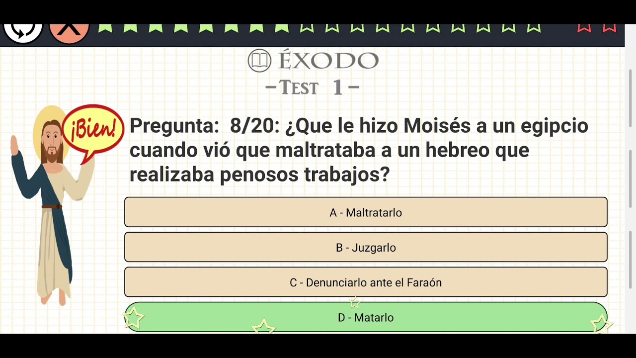 Preguntas Biblicas Del Libro De Exodo