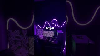 These are the best Rope Lights for your gaming setup🔥 #gaming #shorts #gamingsetup #rgb #setup