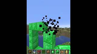 ¿Realmente FUNCIONA el Portal Esmeralda? (Probando mitos de Suscriptores ) 🟢✨. #minecraft  #shorts