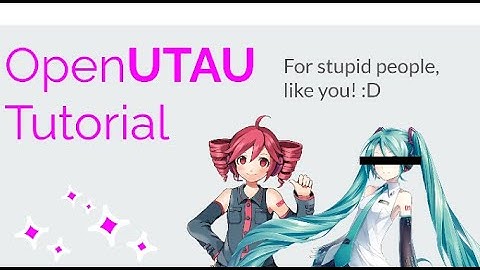 OpenUTAU Tutorial (for Stupid People)