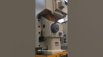 160T pneumatic punching machine