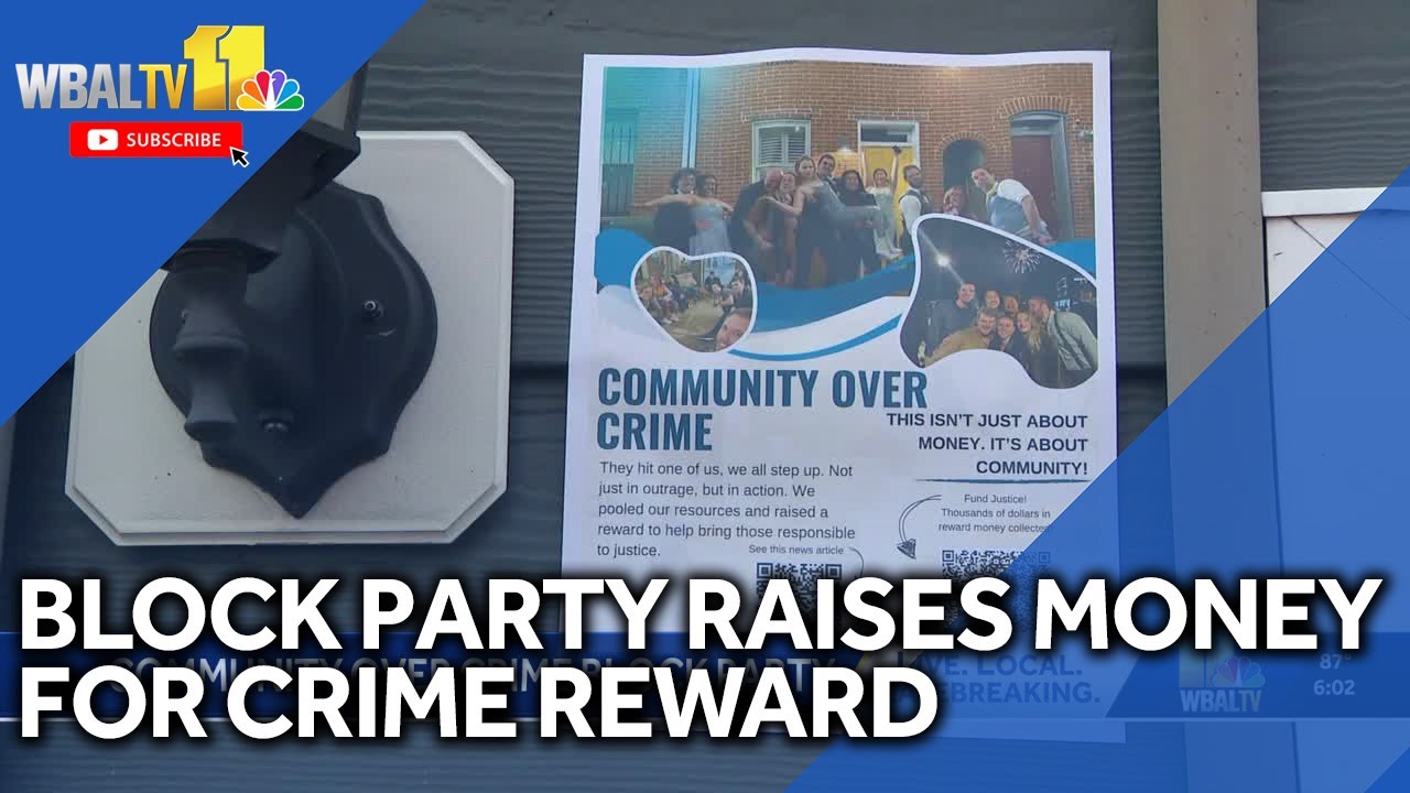 'Community over crime': Residents raise money for reward