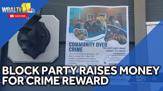 'Community over crime': Residents raise money for reward