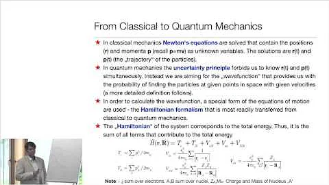 (1) Frank Neese, Introduction to Quantum Chemical ...