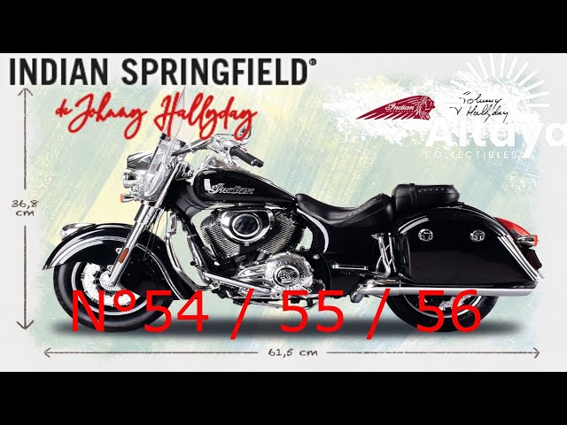 Modèle Réduit Indian Springfield 1/18 Altaya Numéro 14 - Occasion Collector