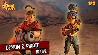 IT TAKES TWO PART #1 | Online Co-op with Demon Live Tamil | PIRATE GAMING