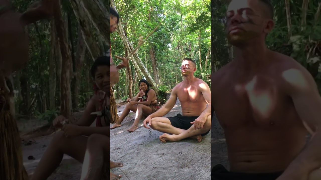 Rapé na Aldeia indígena Pataxó Caraíva