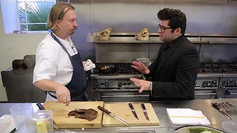 Neal Fraser Cooks Waygu Steak - Hanging with Harris