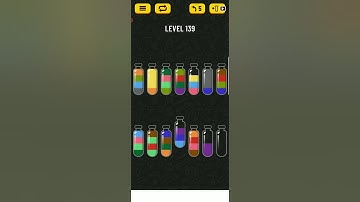 Soda Sort Puzzle Color Water Game Level 139 WalkThrough Solution Gameplay