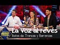 Cepeda y Ana Guerra se divierten con 'La Voz al revés' - El Hormiguero 3.0