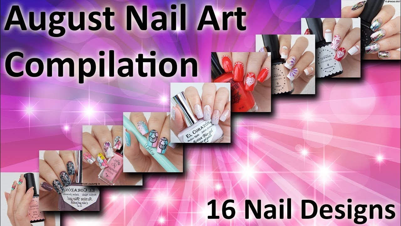 August compilation video. 16 designs / 16 дизайнов в одном видео