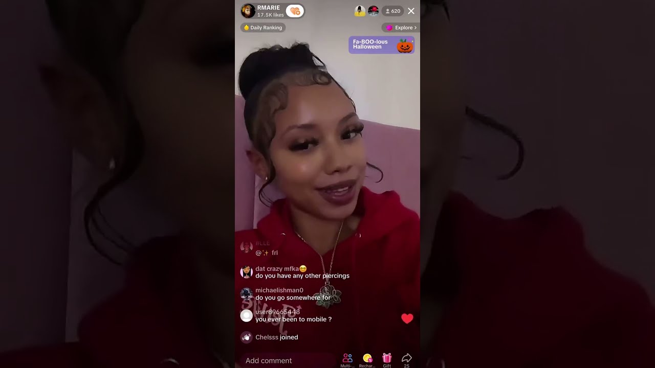 Ramiyah Marie on live