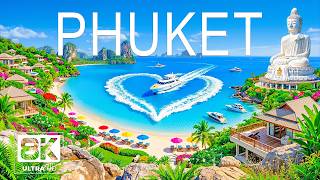 Phuket 8K Drone Footage | Thailand’s Most Beautiful Coast? | Cliffs &amp; Emerald Water