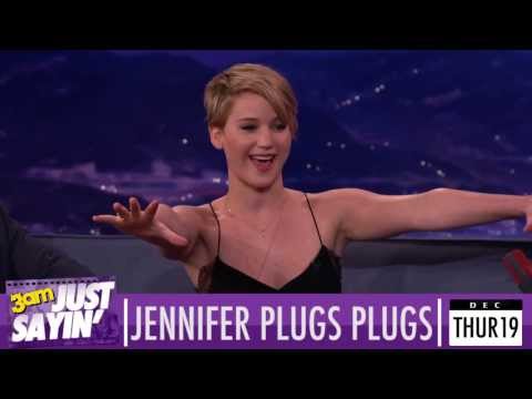 Just Sayin' - Jennifer Lawrence's Butt Plug Confession on Conan