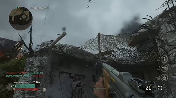 First recorded cross map noobtube CoD WW2