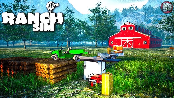 Barn Setup, Ranch Simulator Gameplay
