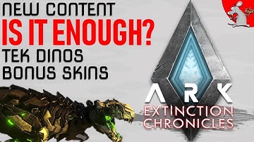 ARK Survival Evolved Extinction Chronicles Explained Tek Dinos! New Explorer Notes