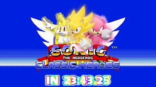 [TAS] Sonic Classic Heroes as Team Super Sonic Speedrun in 23:43.25.