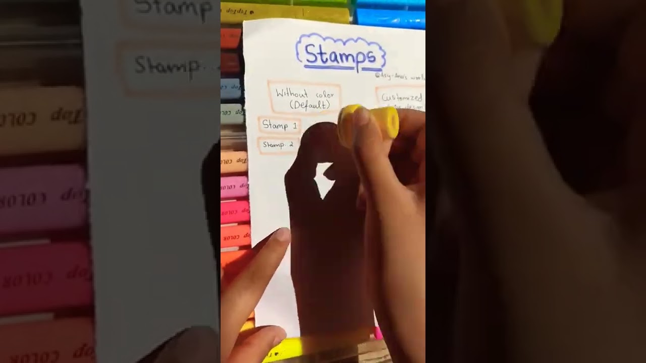 Customizing Stamps! 