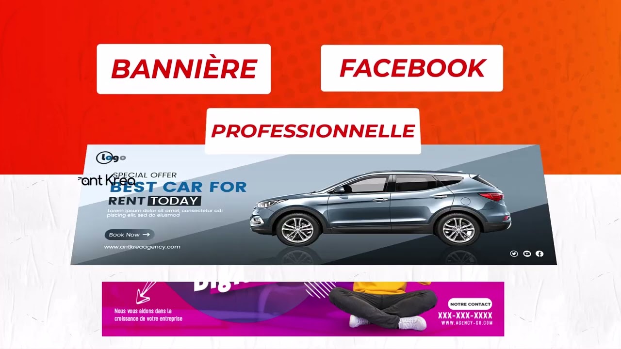 créer votre bannière facebook