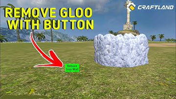 Make Remove Gloo Wall With Button Script In Craftland Free Fire India