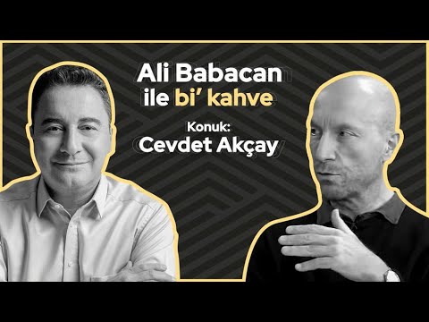 Ali Babacan ile Bi' Kahve I Bölüm 1 I Konuk Cevdet Akçay