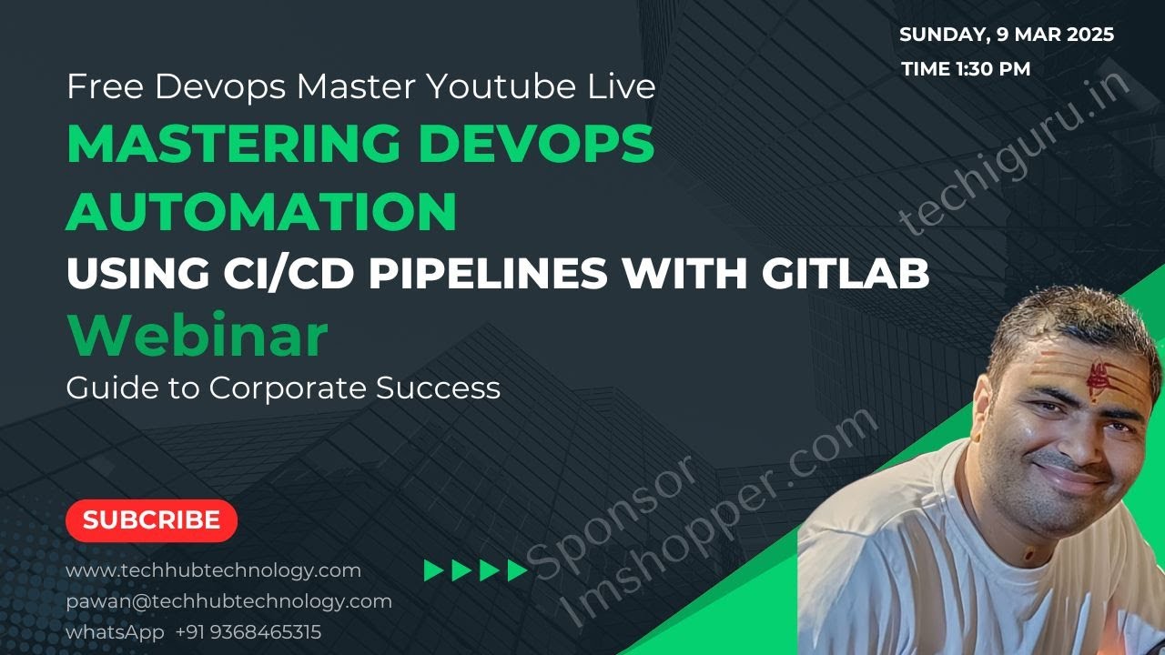 Mastering DevOps Automation: CI/CD Pipelines with GitLab - YouTube