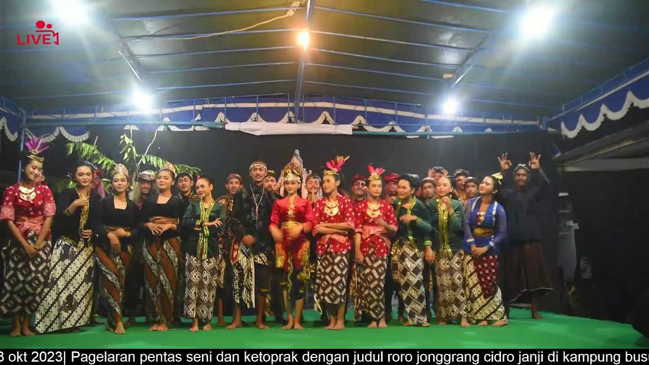 Ketoprak Roro Jonggrang Cidro Janji Di Kampung Busuran
