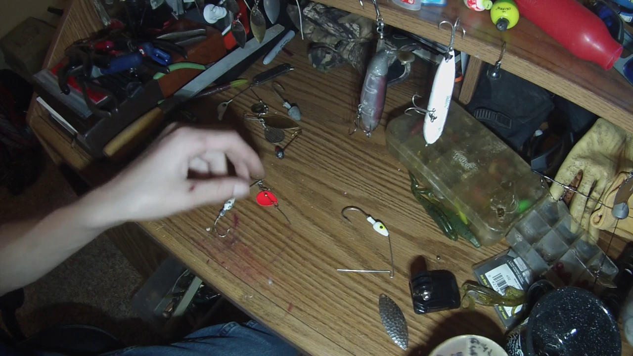 How To Make Spinner Baits YouTube