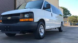 2011 Chevrolet Express Passenger LS 3500 for sale in HOUSTON, TX